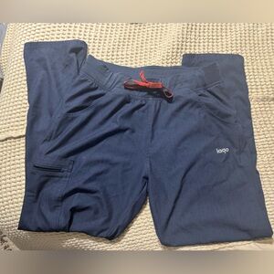 Lago Scrub set in blue Jean color